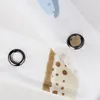 Tende da doccia Tenda trasparente PEVA Bagno Schermi da bagno Prodotti impermeabili con ganci