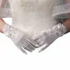 Роскошные свадебные перчатки с кристаллами и бисером, короткие свадебные аксессуары на запястье e3ww #