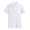Das neueste fabrikspezifische POLO-Shirt für 2024, das neueste einfarbige Poloshirt, Loose und Slim ppPaulll