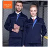 2020men femme combinaisons de travail vêtements de travail uniformes printemps automne patchwork costume de soudage atelier de réparation automobile mécanicien résistant à l'usure T4AK #