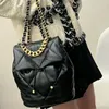 24c mochila 10a sacos designer clássico espelho qualidade 26cm bolsa feminina caviar ombro couro genuíno com caixa c124