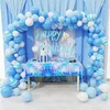 Party Decoration 107 st/Set Blue Macarone Balloon Arch Kit Baby Shower Decor Birthday Garland Sats