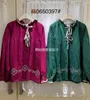 Women's Blouses 158cm Bust / Spring Autumn Women Vintage Mori Kei Girls Embroidered Loose Comfortable Linen Shirts/Blouses