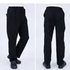 Şef Pantolon Erkekler Restoran Mutfak Unisex Cook Works Hafif Bol Pantolon Şef Accories Şef Dipler Üniforma Erkekler O7ph#