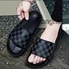 Designer Sandalen Dames Tartan Slippers Top Kwaliteit Vintage Plaid Outdoor Beach schoenen Zomer Fashion Luxe Flip-Flops Non-Slip Slides Rubber Soled Flat Shoes 36-45