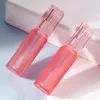 Opslagflessen 20 stuks lege draagbare 4,5 ml lipglossbuis DIY plastic roze glazuurbuizen hervulbare cosmetische verpakkingscontainer groothandel