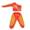 Juvenile Dance Fan Dance 2019 New Sequin S Children's Natial Yangko Dance Collective Performance Clothing M7O2#