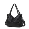 أكياس الكتف Hisuley Soft Pu Leather Tote Fashion Women Women Bag Bag Bag أكبر مصممة للماء محافظ الإناث