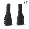 2024 21 "23'' 26'' Bolsa para ukulele de nylon à prova d'água, capa macia para ukulele, capa macia, alças de ombro ajustáveis, bolsas de transporte para guitarra