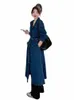 Superaen 2023 Printemps et Automne Coréen Oversize Denim Coupe-Vent Fi Jeans Trench Coat pour Femmes F8ty #