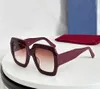 نظارات شمسية مربعة كبيرة الحجم هافانا بني تدرج للنساء صيف شمس Sonnenbrille Shades UV400 Eyewear