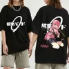grappige en schattige anime K-ON Hirasawa Yui Akiyama Mio hetzelfde bedrukte T-shirt Japanse T-shirt heren en dames plus size T-shirt d2EG #
