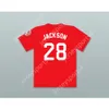 GDSir Red Bo Jackson 28 Memphis Chicks Baseball Jersey Ed Top