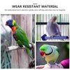 Other Bird Supplies Colorful Sisal Rope Chewing Foraging Toys Birdcage Pendant Hanging Parrots Shredding Parakeet Balance Train