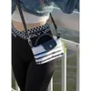 Sac d'épaule marque la marque de femmes pour femmes crossbody body bleu bleu polyvalent single petit sac à main