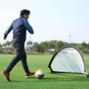 Nouveau 1Pcsfootball but enfant portable entraînement en plein air jouet interactif Football Football but Net pliant