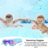 Gogle dzieci pływać w czystym wizji basen wody dzieci antywiuwne miękki antyfog dla CREN 230617 DROP PRODICTY SPORPU