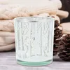 Candle Holders 2 Pcs Home Decor Christmas Glass Centerpiece Empty Cup Supplies Dinner Tealight