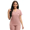 Abiti da lavoro per infermiere clinico Set di scrub unisex Uniforme medica Beauty Sal Tuta chirurgica dentale Phcy Doctor Tuta da lavoro C7yJ #