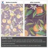 Наклейки на окно XFX Fruit Infusible Transfer Ink Sheet 12 "x 12" с предварительно напечатанным рисунком, сублимация для кружки Cricut Joy, рубашка, коврик для мыши