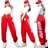 2022 Women Hip Hop Dance Clothes Stage Outfits Jazz Dance Costumes Nightclub Bar DJ DS Costumes Hollow Top Trousers SL6204 31IR#