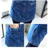 Denim à capuche Femmes Vestes Printemps Automne Lâche Vintage Lg-manches Jeans Veste Casual Étudiant Slim Denim Manteau Plus Taille 5XL y6R0 #