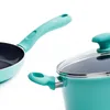 Batterie de cuisine Diamond Ceramic antiadhésive 13 pièces Turquoise