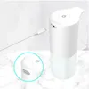 Flytande tvåldispenser ir sensor abs handsfree touchless skummande skum tvätt smart hand för kök handtvättmaskin 350 ml mini