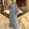 high Neck Prom Dr Full Sleeves With Floor Length Evening Dr Women Wedding Party Formal Gowns Arabia k5ii#