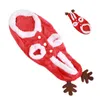 Hondenkleding winterkostuum warm schattige verdikte snap knoppen sluiting grappige huisdier kerstkleding zacht voor themaparty puppy