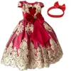 Baby Girl Dress 1 Year Birthday 3 6 9 12 18 24 Months Toddler Girl Clothes Lace Christening Gown Princess Infant Party Dresses 240319