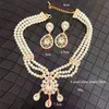 Set di gioielli marocchini set da donna arabia in metallo catena da sposa orecchini da croona di tiara corona di tiara h16i#