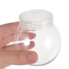 Decorative Figurines 10Pcs DIY Snow Globe Jar Water Making Prop Plastic Clear