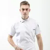 Unisex Chef Jacket Short/LG Sleeve Mężczyźni Kobiety Crossover Cook Płaszcz Restauracja Kelner Mundur Kitchen Baker Wear A8WY#