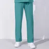 Pantalones de enfermería para mujer Casual cintura elástica ligero amamantado Lg Pantslab Sal Leggings de trabajo tienda de mascotas Scrub pantalones de trabajo i8Ag #