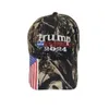 Trump 2024 Camouflage Hat President Donald Baseball Ball Caps Women Mens Designers Snapback US Flag Maga Anti Biden Summer Sun Visor CPA4244 SXJUN29