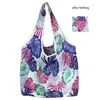 Borse portaoggetti Borsa shopper Borsa ecologica portatile pieghevole Borsa per la spesa per supermercato di grande capacità Borsa a tracolla per donna Organizzazione domestica