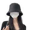 Internetowa słynna czapka czarnego rybaków dla kobiet na wiosnę i jesieni, wersja koreańska, przypadkowa i wszechstronna pokrycie twarzy, ochrona przed słońcem, cieniowanie słońca