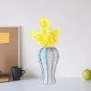 Gläser, Keramik-Blumenvase, Blumentopf, Aufbewahrung, Organizer, Porzellan, Ingwerglas, Tempelglas für Zuhause, Büro, Party, Esszimmer, Wohnzimmer