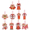 Decorative Figurines Spring Festival Pendant Cartoon Dragon Indoor Scene Layout Hanging Year Decor Hanger