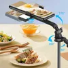 Selfie Monopods COOL DIER 1750mm Foldable Wireless Selfie Stick Tripod With Bluetooth Remote Shutter Phone holder Monopod For iphone Smartphone 24329