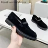 Chaussures décontractées mocassins plats de haute qualité femmes bout rond chaîne perle Slip-On femme automne confort marche femme