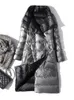 Fitaylor зимнее женское белое пальто на утином пуху, повседневное женское двубортное двубортное пальто, женское ветрозащитное пальто T9PA #