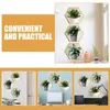 Wallpapers 3 Sheets Potted Sticker Wall Decals Stickers Plants Murals Bedroom Decors