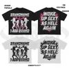 Harajuku hip hop tryck t shirt kvinnor streetwear grunge grafik t skjortor vintage koreansk goth gothic y2k topp kvinnor kläder 240315