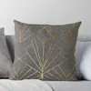 Pillow Art Deco // Textured Grey - Large Scale Throw Luxury Living Room Decorative S Christmas Covers