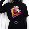 Fi Unisex Jojo Bizarre Adventure Plus Size Vrouwen T-shirt Tops Carto Anime Harajuku Mannen T-shirt Casual Streetwear e4SO #