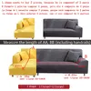 Stuhlabdeckungen 3 -Seat -Samtsofa Abdeckung Normale Farbdehnung für Wohnzimmer Slipcover Couch Möbelschutz Luxus