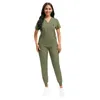 Multilcolors Hôpital Medical Scrub Costumes Uniforme Femmes Hommes Scrubs Set Vêtements de travail de beauté Infirmière Accories Costume de chirurgie dentaire Y7Gx #