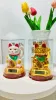 Esculturas japonesas de energia solar, enfeites de mãos, gato da sorte, carro, casa, desktop, presentes, maneki neko